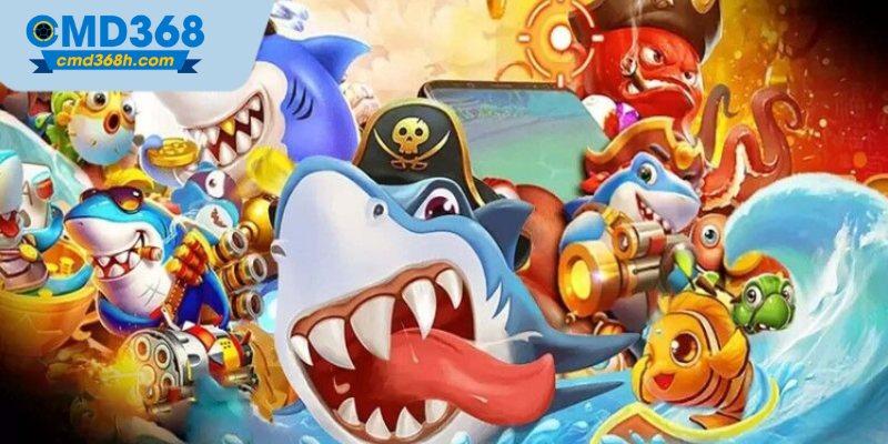 Bắn cá thần tài là một trong những tựa game hot nhất tại CMD368